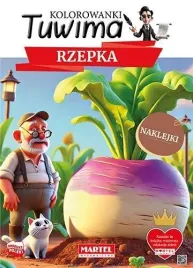 kolorowanki-tuwima-rzepka-z-naklejkami