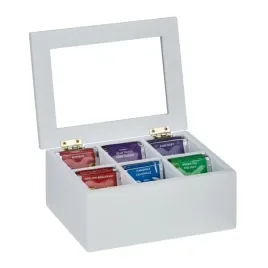 biale-pudelko-na-herbate-z-6-przegrodami-organizer-kuchenny-g05