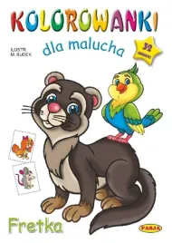 kolorowanka-dla-malucha-fretka-praca-zbiorowa
