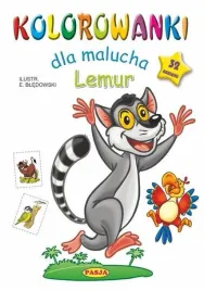 kolorowanki-dla-malucha-lemur-praca-zbiorowa