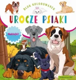 blok-kolorowanek-urocze-psiaki-praca-zbiorowa