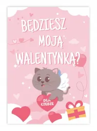 walentynki-kartka-bedziesz-moja-walentynka-kotek-poczta-walentynkowa