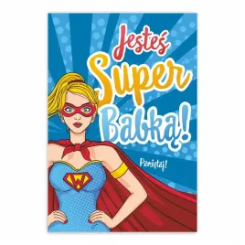 prezent-dzien-kobiet-jestes-super-babka-dyplom-upominek-kartka-a6