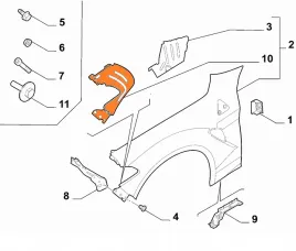 wspornik-blotnika-lewy-przod-alfa-romeo-giulia