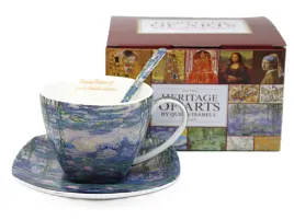 filizanka-ze-spodkiem-i-lyzeczka-250ml-monet-nenufary