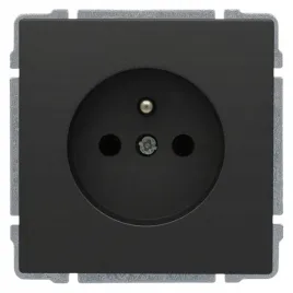 kos-elektro-system-66-gniazdo-pojedyncze-z-uziemieniem-grafit-666034