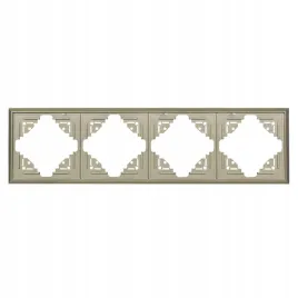 abex-luna-ramka-poczworna-x4-do-serii-luna-kolor-satynowy-ra-4l-9000654