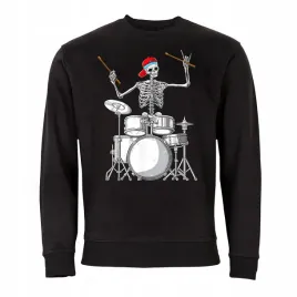 czarna-bluza-muzyczna-dla-muzyka-skeleton-perkusja