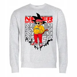 meska-bluza-dragon-ball-manga-never-give-up