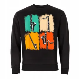 czarna-bluza-muzyczna-dla-muzyka-saksofony-retro