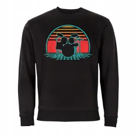 czarna-bluza-muzyczna-dla-muzyka-perkusja-retro