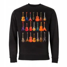 czarna-bluza-muzyczna-dla-muzyka-kolorowe-gitary