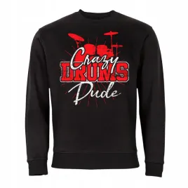 czarna-bluza-muzyczna-dla-muzyka-crazy-drums-dude