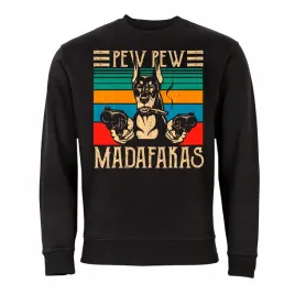 meska-bluza-pew-pew-madafakas-czarny-pies