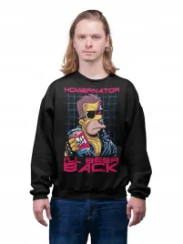 meska-bluza-halloween-horror-homernator-terminator