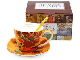 filizanka-ze-spodkiem-i-lyzeczka-250ml-van-gogh-sloneczniki