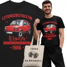 koszulka-prezent-na-40-urodziny-1986-klasyk-prl-fiat-126p-torba-gratis