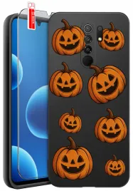 etui-do-xiaomi-redmi-9-czaszka-skuut-szkielet-halloween-punk-wzory-szklo