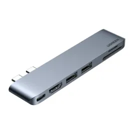 ugreen-hub-adapter-2x-usb-c-hdmi-2x-usb-3-0-sdtf-usb-c-pd-do-macbook