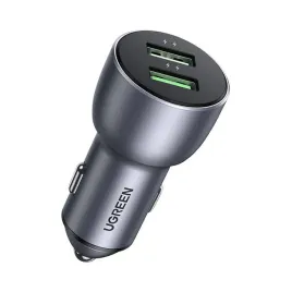 ugreen-ladowarka-samochodowa-zasilacz-hub-2x-usb-qc-3-0-pd-36w-3-a-12v-led