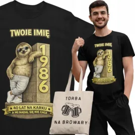 meska-koszulka-40-urodziny-dla-lenia-personalizowana-imie-torba