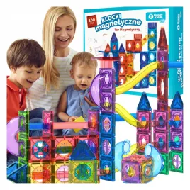klocki-magnetyczne-tor-kulkowy-kulodrom-edukacyjne-konstrukcyjne-100-el