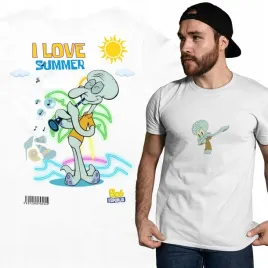 meska-koszulka-casual-na-lato-spongebob-i-love-summer-skalmar