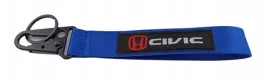 honda-civic-smycz-smyczka-do-kluczy-niebieska-brelok