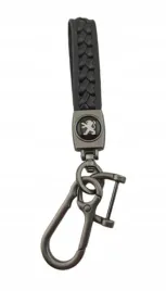 peugeot-brelok-breloczek-do-kluczy-skora-czarny