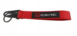 honda-civic-smycz-smyczka-do-kluczy-czerwona-brelok