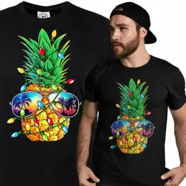 meska-koszulka-swiateczna-na-boze-narodzenie-swiateczny-ananas