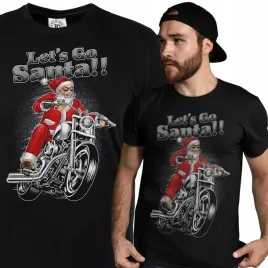 meska-koszulka-swiateczna-na-boze-narodzenie-swiety-mikolaj-na-motorze