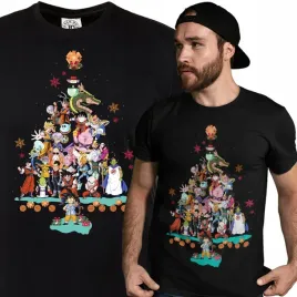 meska-koszulka-swiateczna-na-boze-narodzenie-choinka-dragon-ball