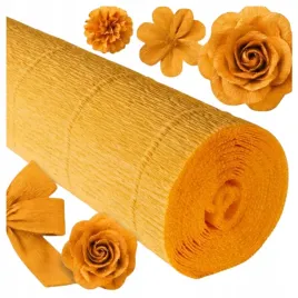 krepina-wloska-576-zolto-pomaranczowa-50x250-dekoracyjna-ozdobna-gruba-180g