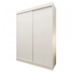 biala-pojemna-szafa-garderoba-przesuwna-160cm-gladka-mr-4-kolory
