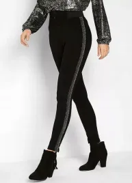 b-p-c-legginsy-czarne-z-lampasami-metalicznymi-r-36-38