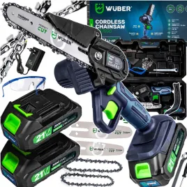 pila-lancuchowa-akumulatorowa-mini-pilarka-galeziowka-2xaku-2xprowadnica