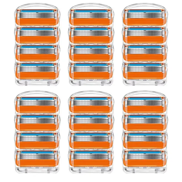 24x sztuk WKŁADY GILLETTE FUSION 5 PROGLIDE POWER OSTRZA NOŻYKI DO GOLENIA