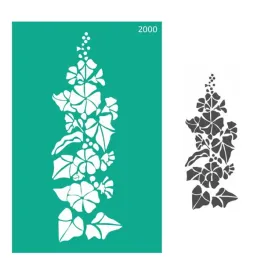 wyprzedaz-szablon-samoprzylepny-rosa-2000-kwiaty-bukiet