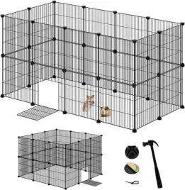 wybieg-dla-krolikow-z-siatki-metalowej-dla-swinek-morskich-h51