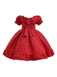 sukienka-dziewczeca-zakardowa-balowa-rozkloszowana-burgundowa-110