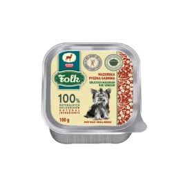 folk-karma-mokra-dla-psa-mini-mazurska-sarnina-szalka-100-g