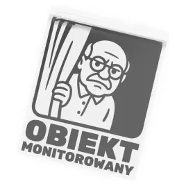 naklejka-obiekt-monitorowany-na-auto-szybe-zabawne-dziadek