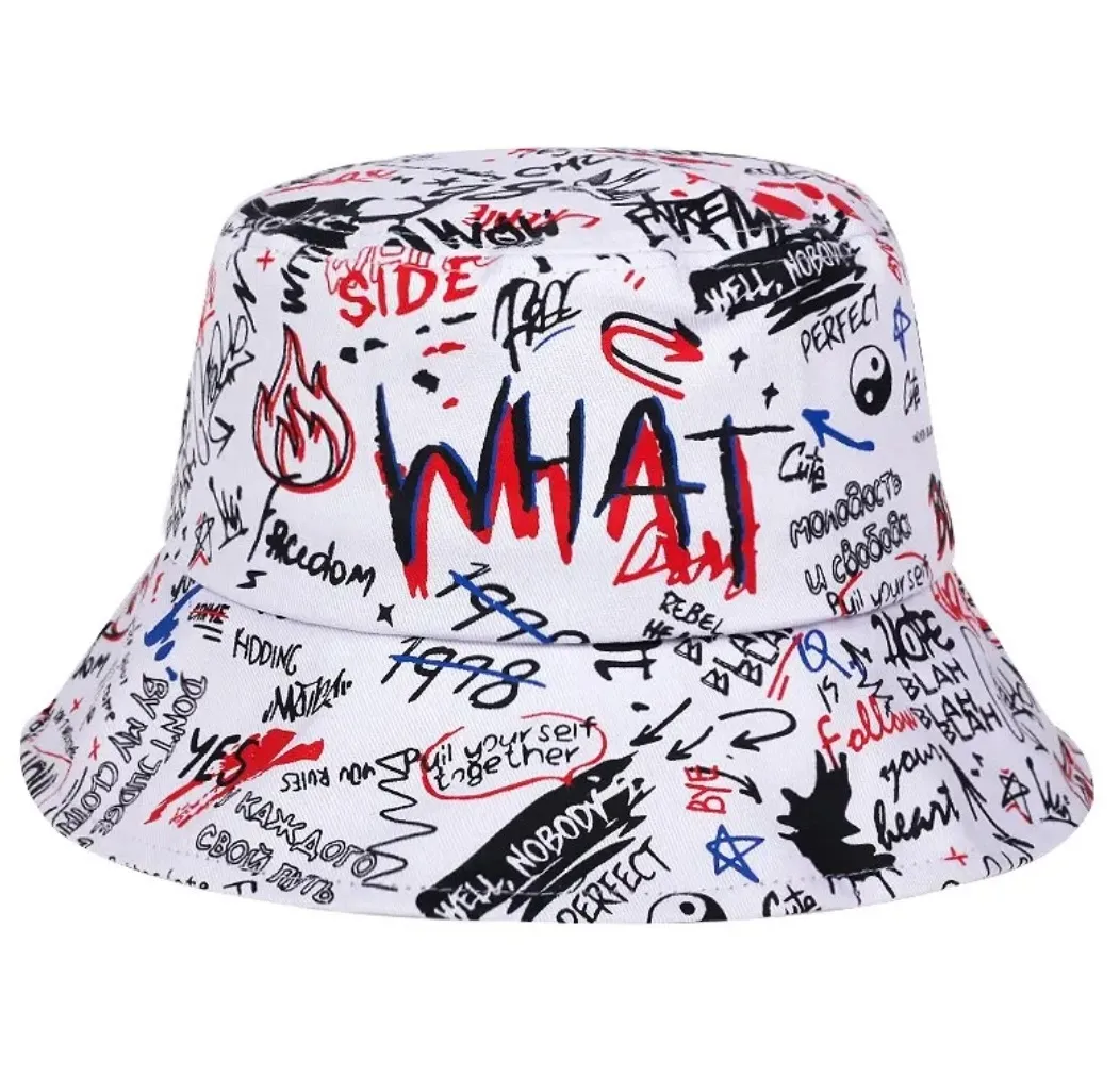 czapka-rybaczka-graffiti-biala-stan-nowy