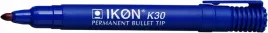 marker-permanentny-hainenko-value-bullet-tip-niebieski-10-szt