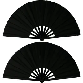2-wachlarz-czarny-skladany-reczny-33x64-cm-japonski-stabilny-do-tanca-sport