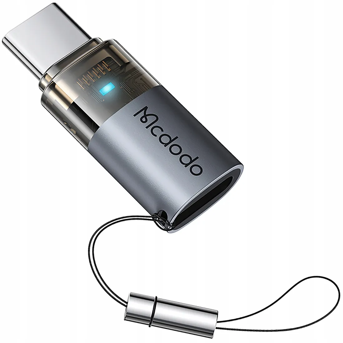 mcdodo-adapter-przejsciowka-usb-c-usb-typ-c-do-lightning-iphone-17-pro-led