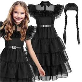 stroj-dziewczynki-wendsday-rozmiar-130-140-cm-peruka