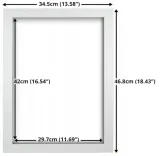 gbeye-mdf-white-frame-30-x-40-cm-szerokosc-produktu-30-cm