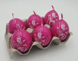 swieca-6szt-jajko-45-60-alleluja-amarant-b20-j4560al